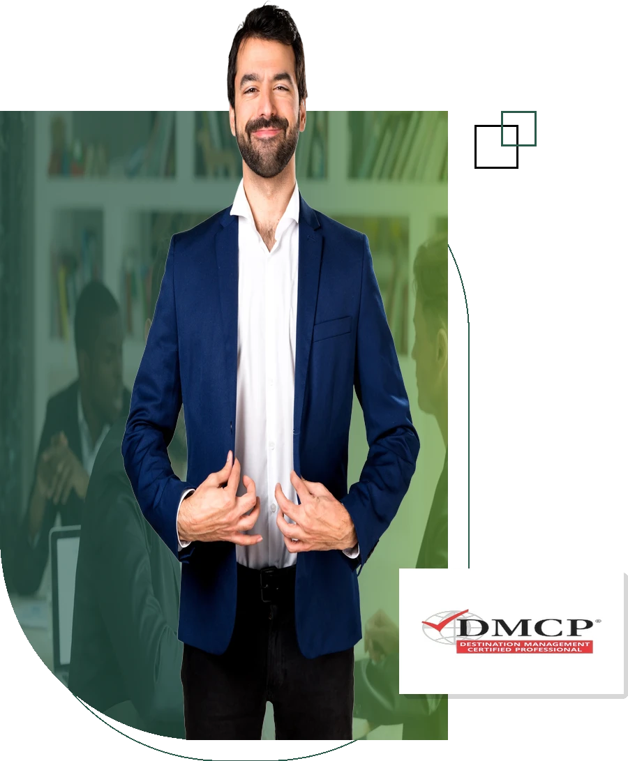 Professional partner representative with DMCP certification
